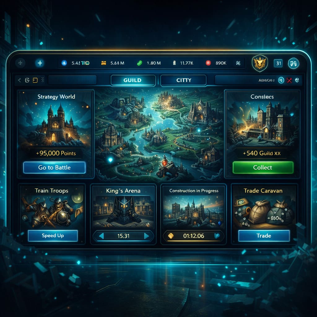 Collage editoriale di mappe, dashboard e piattaforme browser