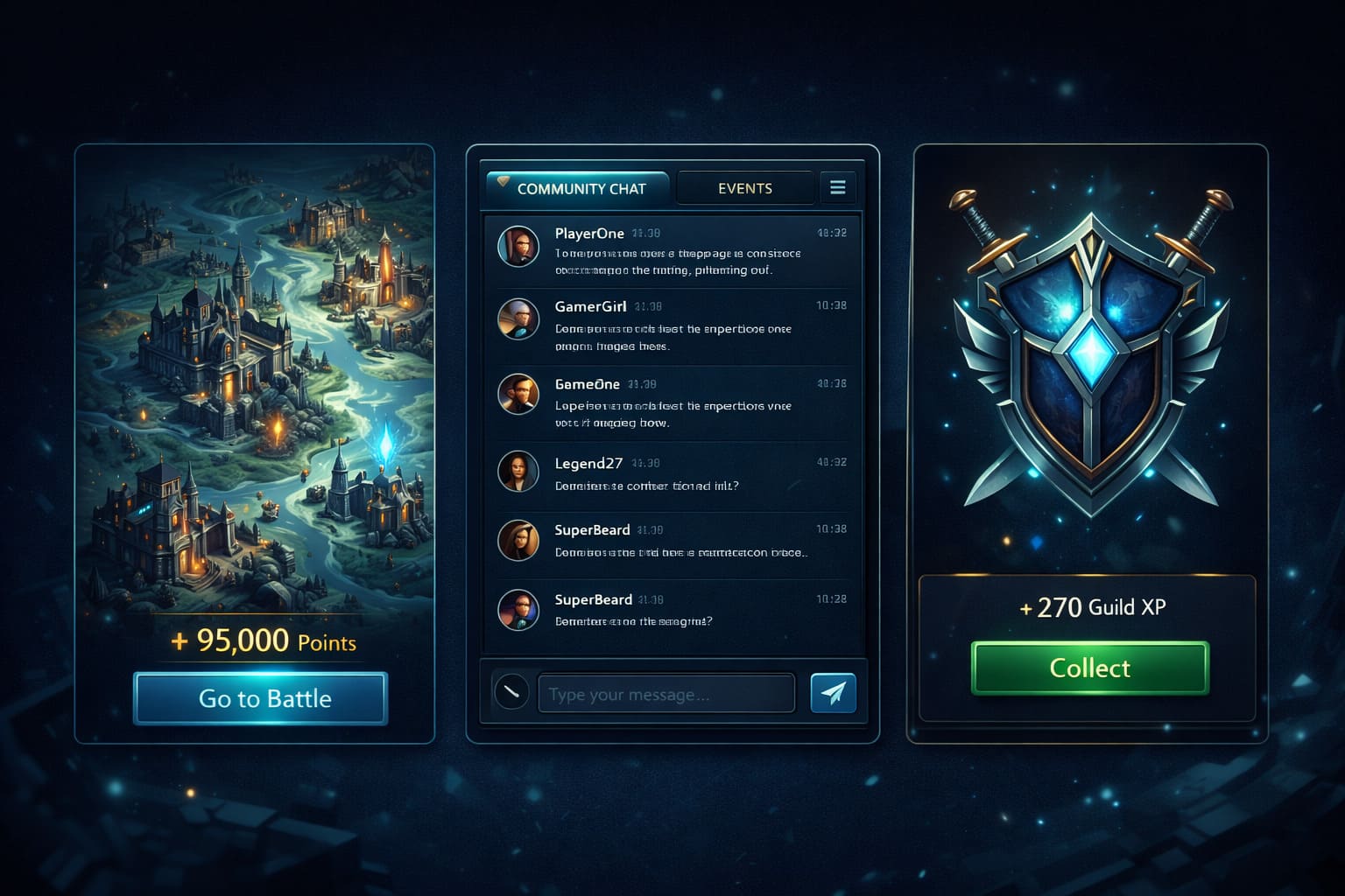 Selezione illustrata delle piattaforme in evidenza